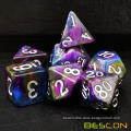 Bescon Starry Night Dice Set Series, 7pcs Polyhedral RPG Dice Set